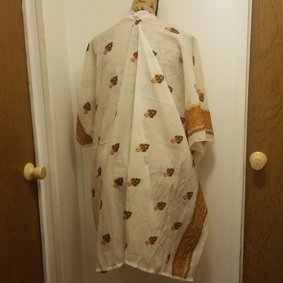 Kimono Handmade Vintage 1970s Gypsy Hippie Boho - Picture 4 of 5
